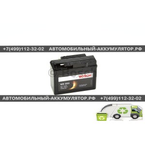 АККУМУЛЯТОР BOSCH МОТО M6 003  0092M60030 3Ач (A/h) - 503903004 / YTR4A-BS Аккумулятор BOSCH MOBA M6 003 0092M60030 3 Ач (A/h) - 503903004