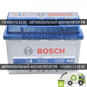 Аккумулятор BOSCH 4009 574013068 74 Ач (A/h) прямая полярность - 0092S40090(14)