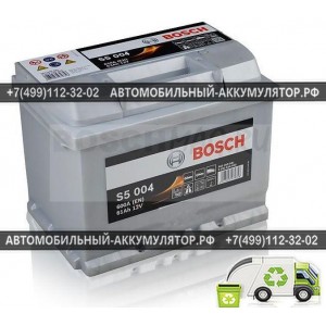 Аккумулятор BOSCH S5 004 0092S50040 61 Ач (A/h) обратная полярность - 561400060