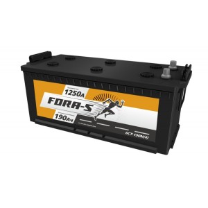 Аккумулятор FORA-S 6СТ-190N(3) конус  ёмкость 190 Ач пусковой ток 1250А