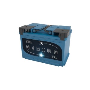 Аккумулятор SIRIUS 6CT - 77 L (0)  ёмкость 77 Ач пусковой ток 720А