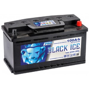 Автомобильный аккумулятор BLACK ICE Pro 6СТ-100.0 VL