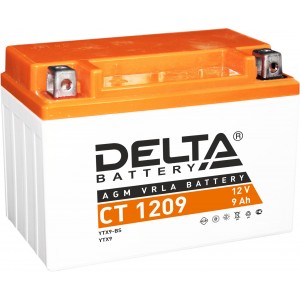 Мото аккумулятор DELTA CT 1209