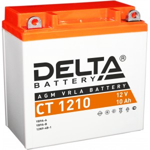Мото аккумулятор DELTA CT 1210